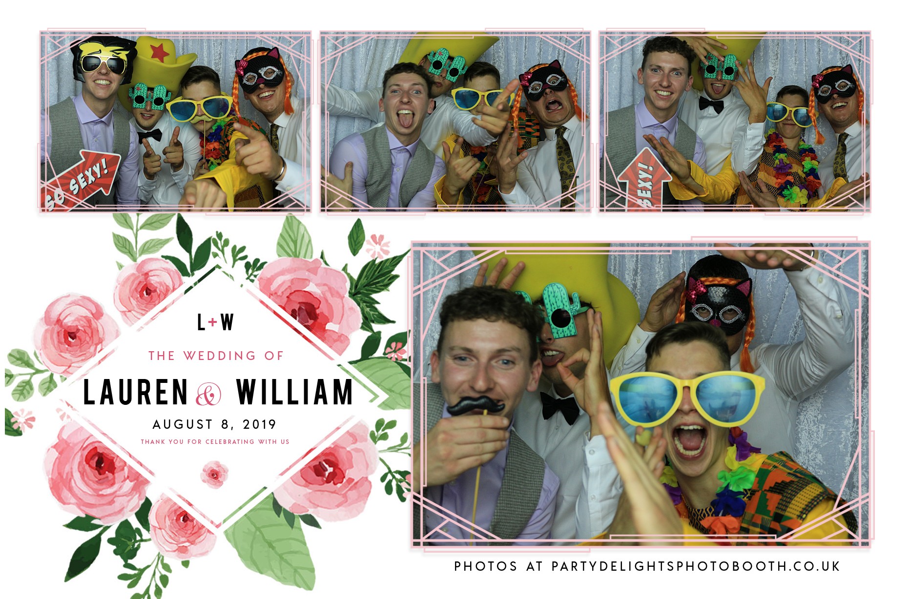 Lauren and Will’s Wedding - Prints | View more photos from the event at gallery.partydelightsphotobooth.co.uk/u/PartyDelightsPhotoBooth/Lauren-and-Will’s-Wedding-Prints